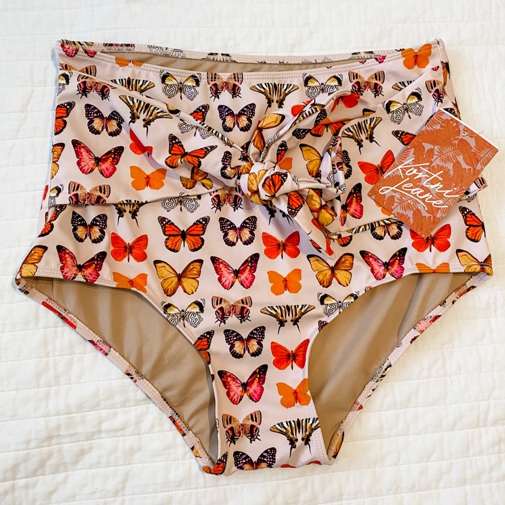 COPY - Butterflies tie front